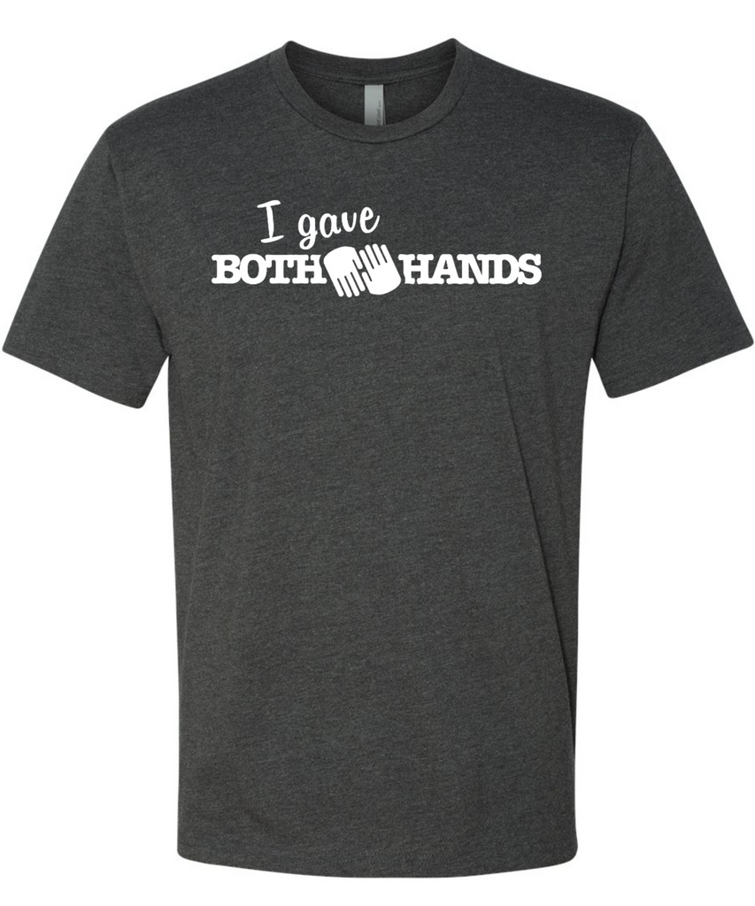 Charcoal Both Hands Tee (FREE SHIPPING!)